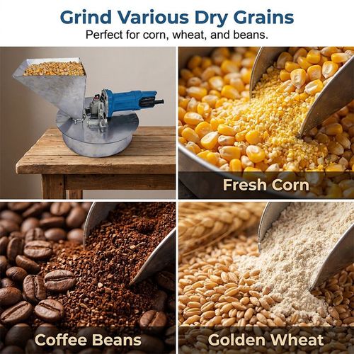 Corn and Grain Grinder Attachment Set