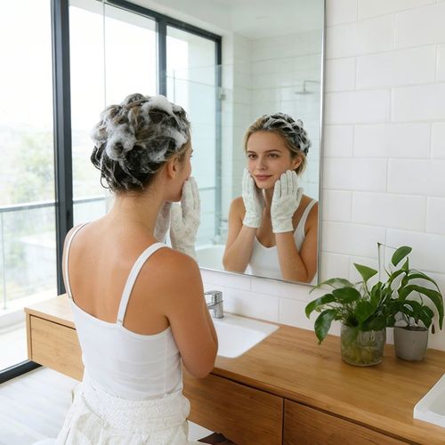 Cleansing Gloves for Oil Control