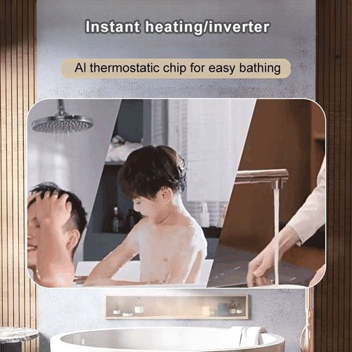 Shower Water Heater 3500W with LCD Display