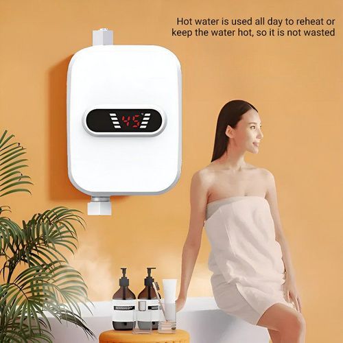 Shower Water Heater 3500W with LCD Display