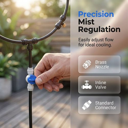 Instant Cooling Mist Ring-6 meters