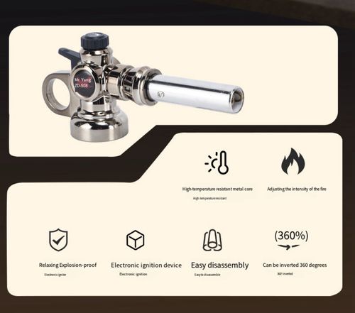 flexible brazing gas torch