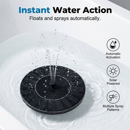 Interactive Floating Solar Water Spray Toy