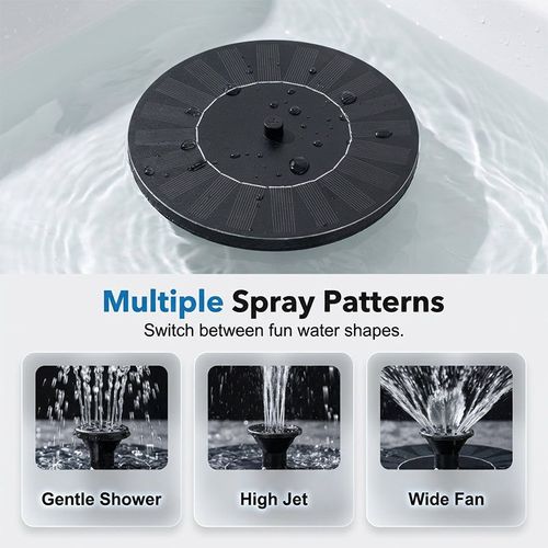 Interactive Floating Solar Water Spray Toy