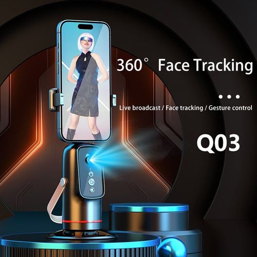360 Rotating Automatic Face-tracking Smartphone Camera Mount