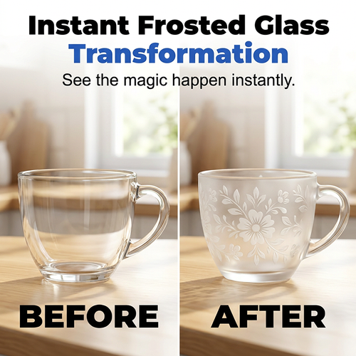 Transparent Frost Stained Glass Paint