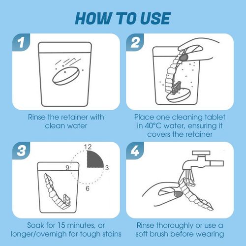 Retainer Cleaner Tablets