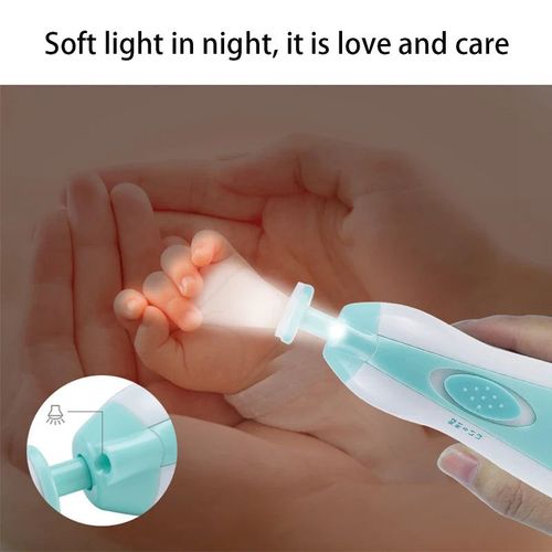 Safe & Gentle Baby Nail Trimmer-blue