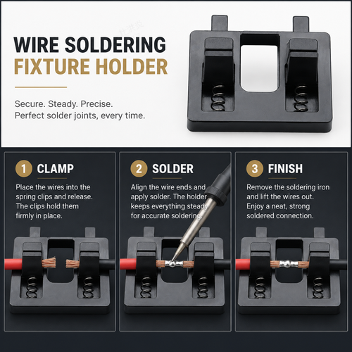 🔥BUY 1 GET 4🔥Electronic Wire Soldering Fixing Holder