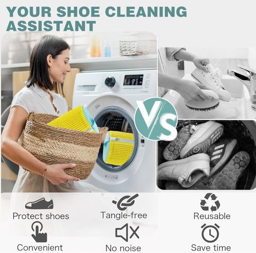 Microfiber Shoe Washing Machine Bag