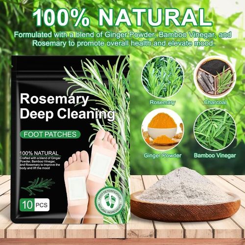 Rosemary Ginger Foot Patches