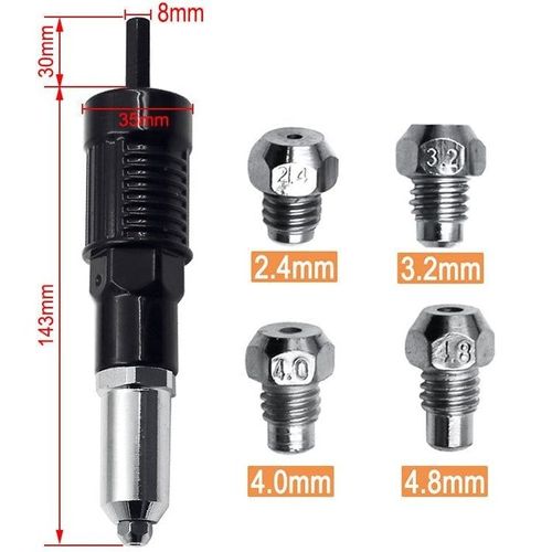 Rivet Gun Adapter Kit