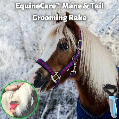 Equine Care Mane & Tail Grooming Rake