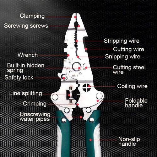 Non-slip Wire Stripping Pliers