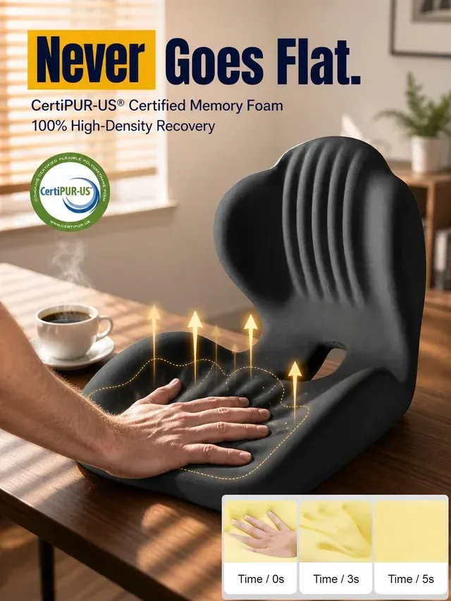 one-piece seat and back cushion