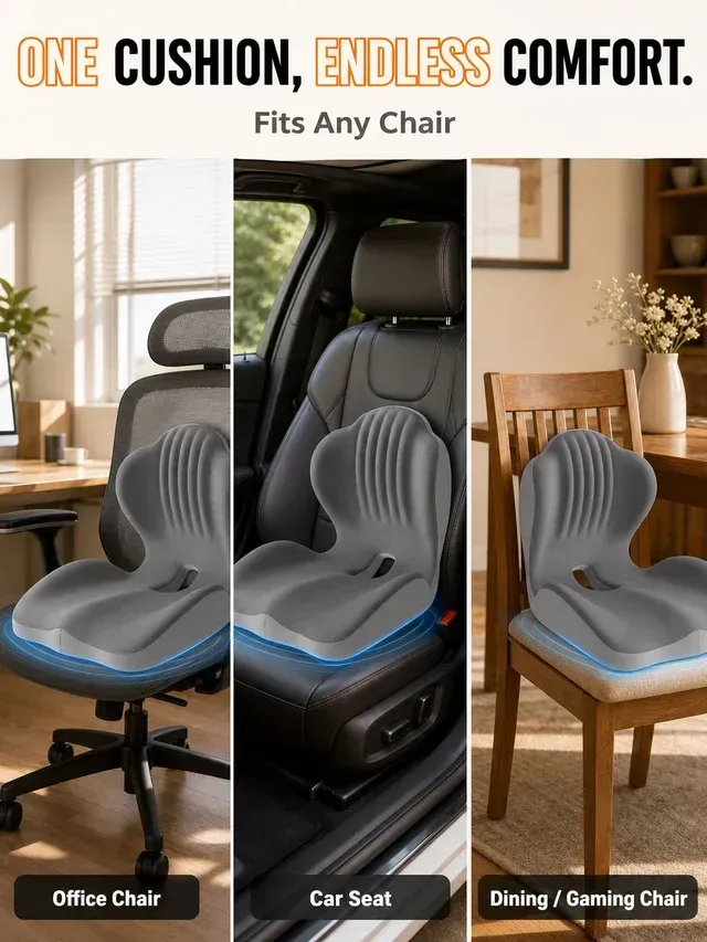 one-piece seat and back cushion