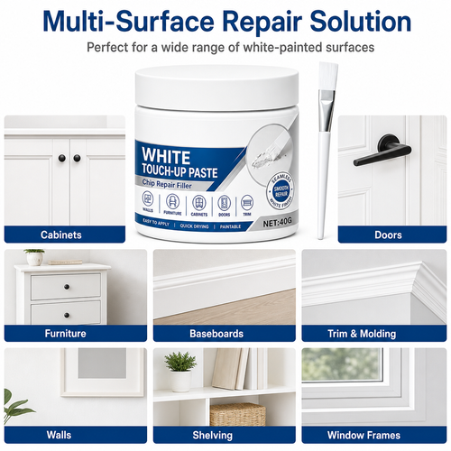 White Furniture Repair Paste