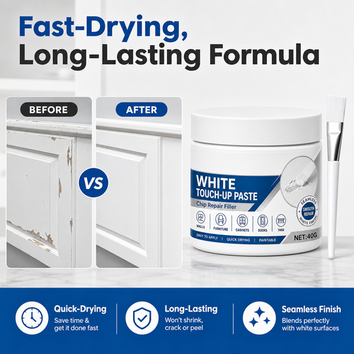 White Furniture Repair Paste