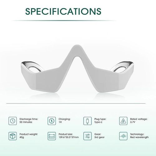 Red Light Therapy Eye Glasses