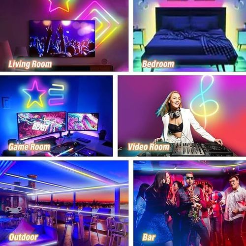 Flexible Silicone LED Strip Lights