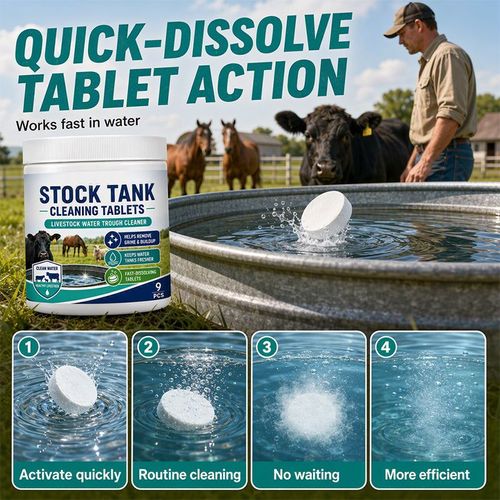 Livestock Water Tank Cleaning Tablets