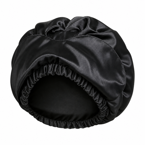Satin Sleep Bonnet with Eye Mask