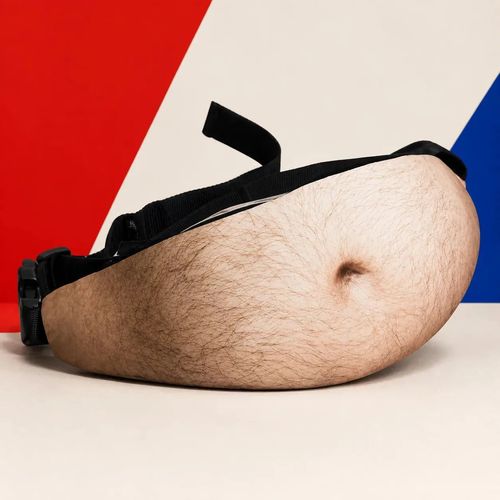 Funny Dad-Bod Belly Waist Pack