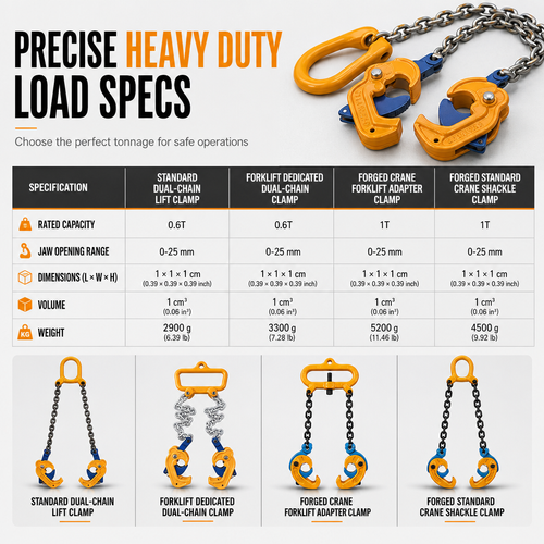 Heavy‑Duty Oil Drum Lifting Clamp