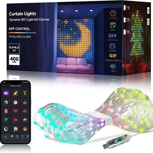 LED Curtain String Lights