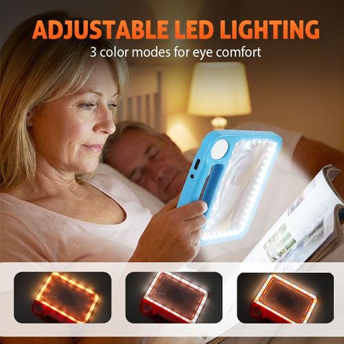 3-Mode LED Rechargeable Magnifying Glass
