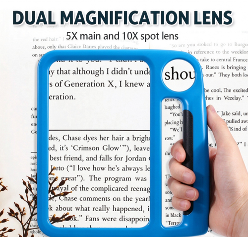 3-Mode LED Rechargeable Magnifying Glass