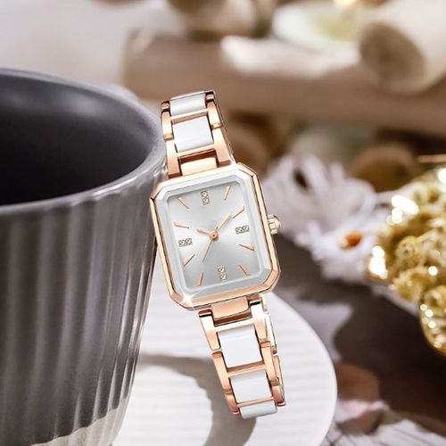 Women's Fashion Rectangular Quartz Watch