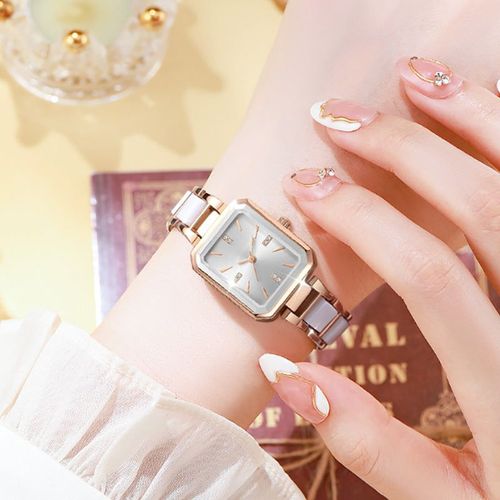 Women's Fashion Rectangular Quartz Watch