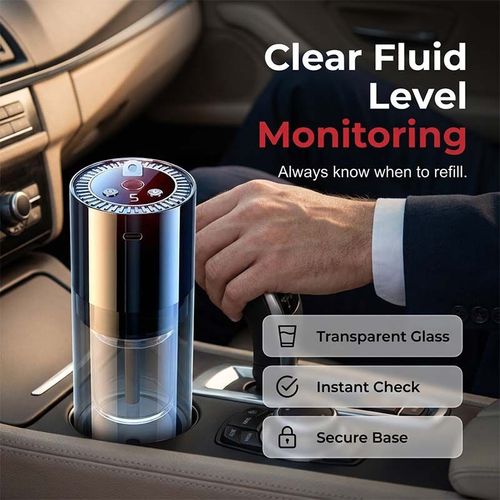 Smart Car Oil Diffuser With Starry Sky