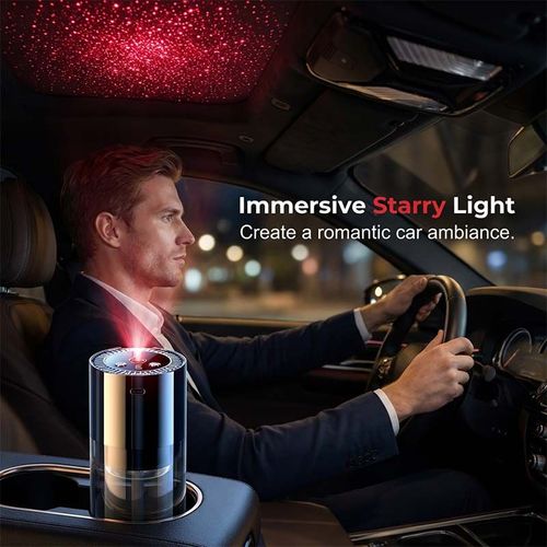 Smart Car Oil Diffuser With Starry Sky