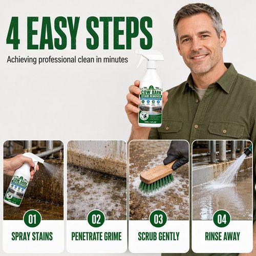 Stable Dirt Removal Spray
