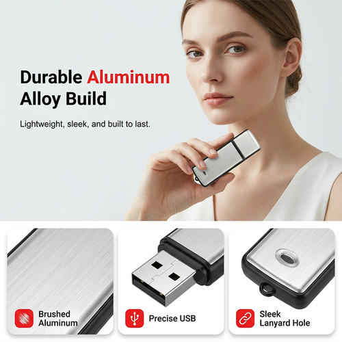 portable USB voice recorder