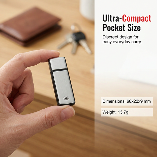 portable USB voice recorder