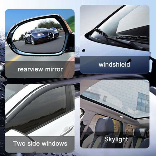 Automotive glass cleaning with Applicator