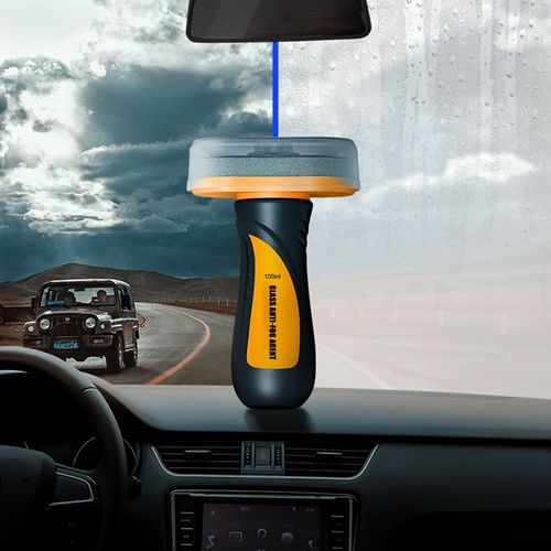 Automotive glass cleaning with Applicator