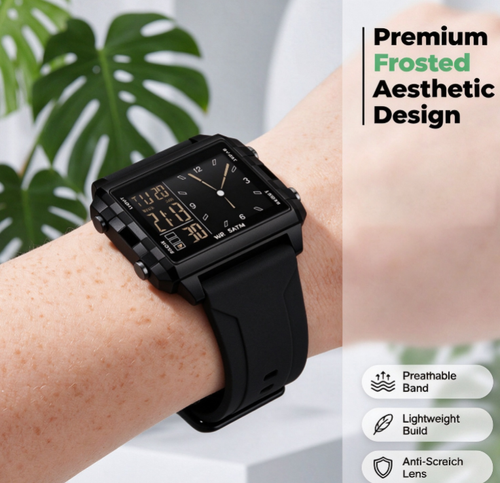 Waterproof Transparent Digital Watch
