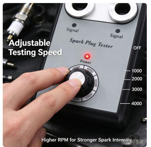 Spark Plug Tester with Dual Testing Hole