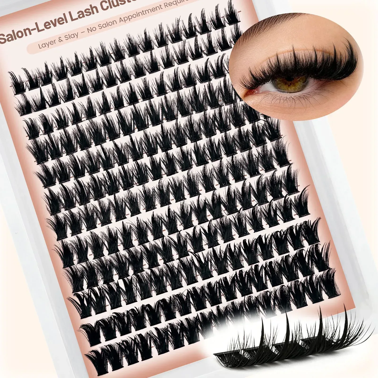 Manga Lash Clusters Eyelash Extensions Fluffy Anime Eyelashes Clusters Reusable✨