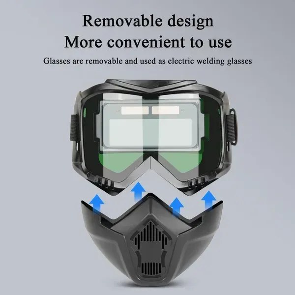 🛠️ Auto-Darkening Welding Helmet
