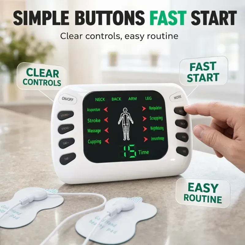 Portable Electric Massage Device for Fatigue Relief✨