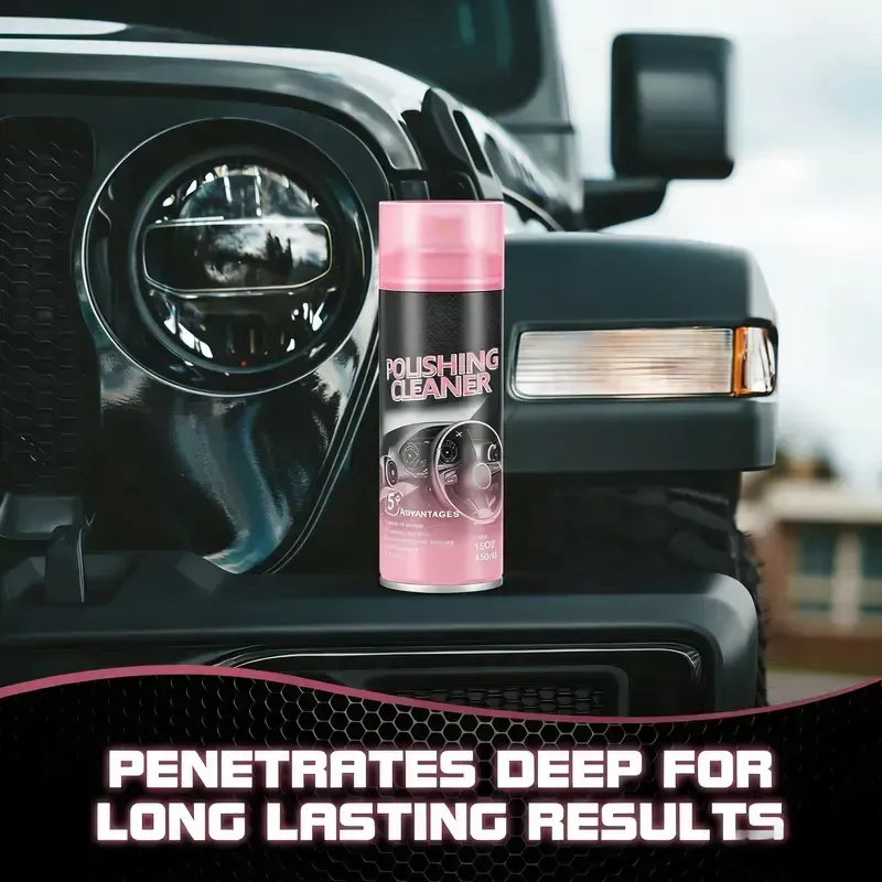 Car Care Detailer Waterless Spray Wax For Plastic Car Detailing Spray, Detailing Products for Plastic, Rubber, Leather - Quick Interior & Exterior Car Care Protection
