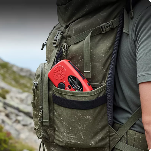 🎁LAST DAY SALE 70% OFF👍Multifunctional Portable Solar Emergency Radio – Hand Crank NOAA Weather Radio with Flashlight, SOS Alarm & Phone Charger, Survival Gear for Camping, Storm & Power Outage