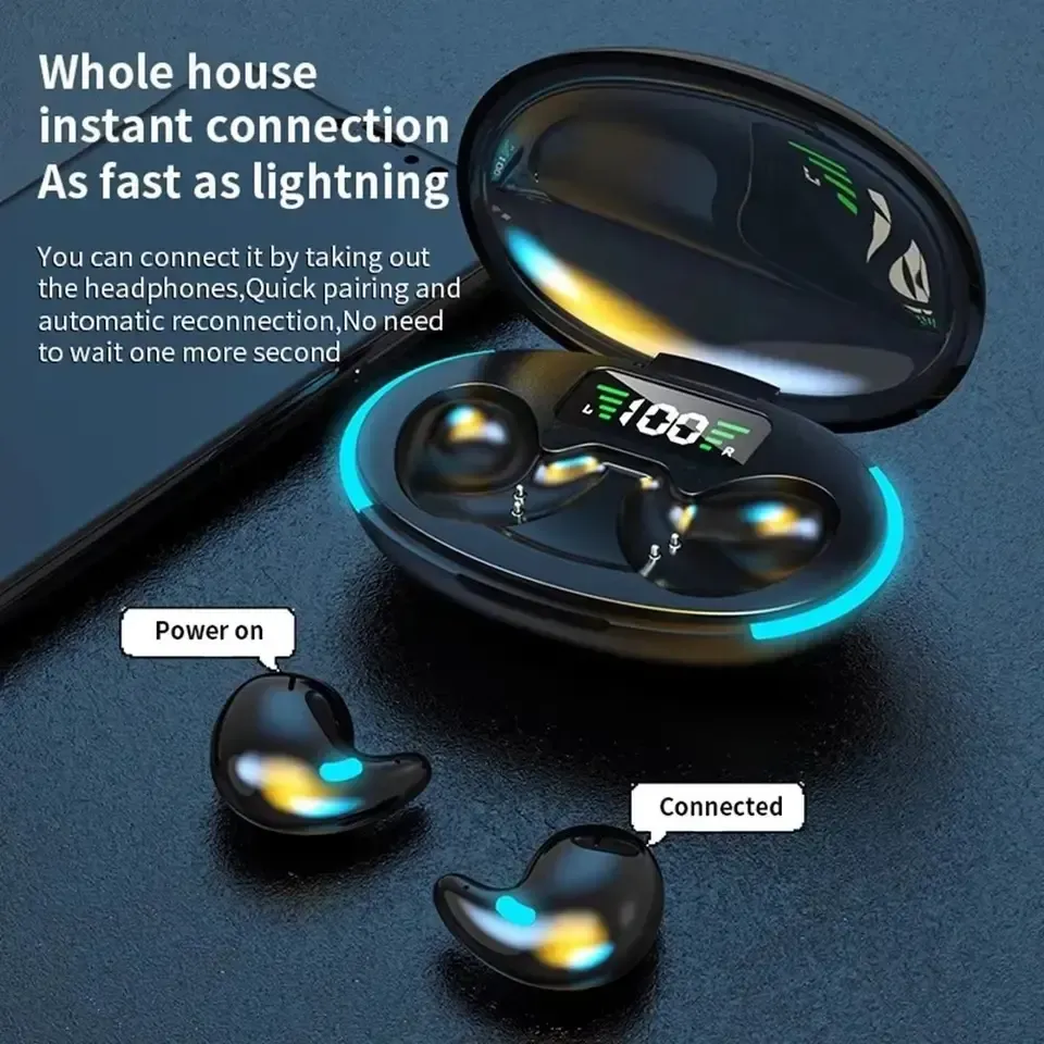 X55 TWS 5.4 Earphones Digital Display ENC Noise Cancelling