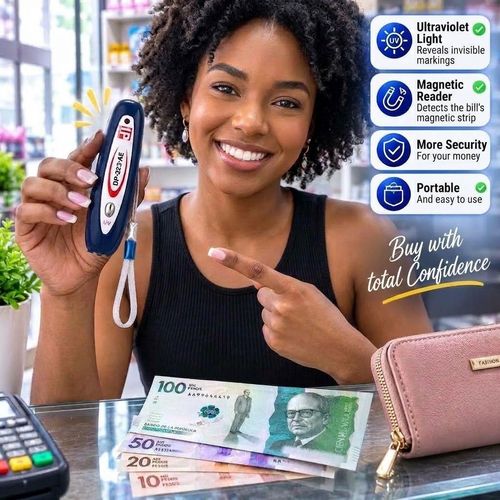 Mini Counterfeit Banknote Detector UV Magnetic Checker