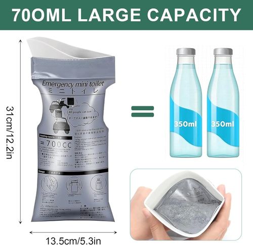 Portable Disposable Urinary Bags